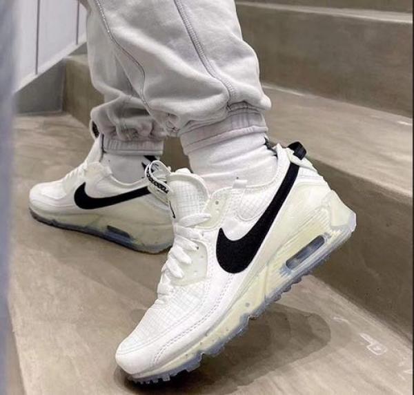 Nik_e airmax portal sneakers white yellow Fix