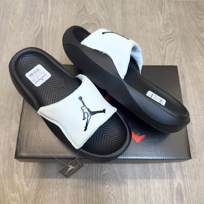 Air Jordan Franchise Premium White Black Slides
