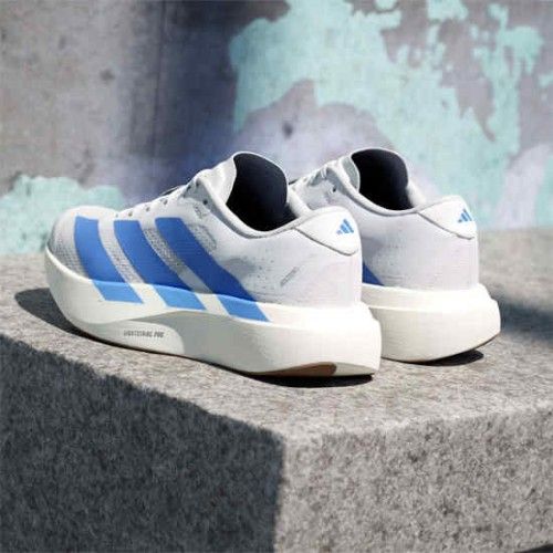 Adidaas adizero evo sl white blue fusion
