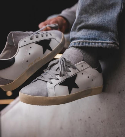 GOLDEN GOOSE SUPERSTAR TRAINER WHITE BLACK