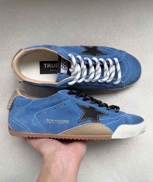 GOLDEN GOOSE TRUE STAR SNEAKER BLUE