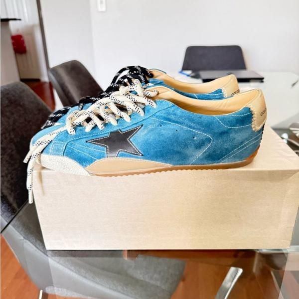 GOLDEN GOOSE TRUE STAR SNEAKER BLUE