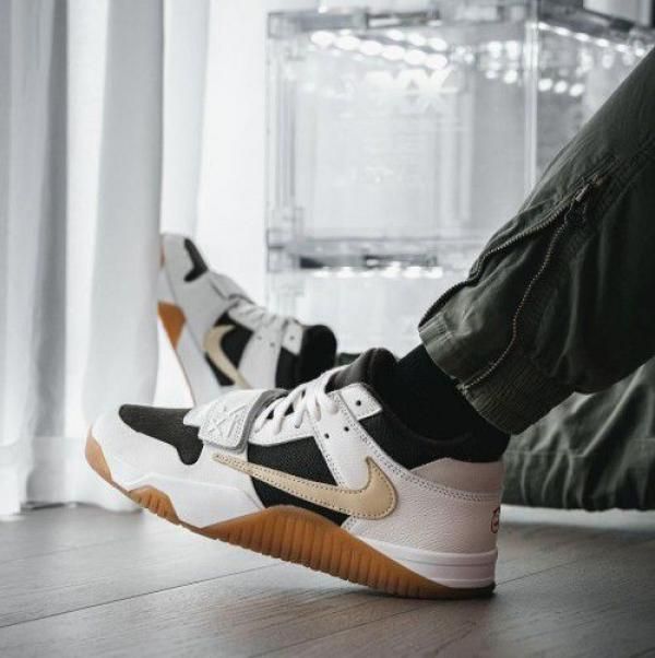 Travis Scott X Jordan Jumpman Jack Trainer Sail semi UA QUALITY