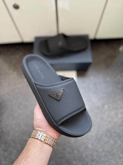 Praada stylist Mesh Black slide