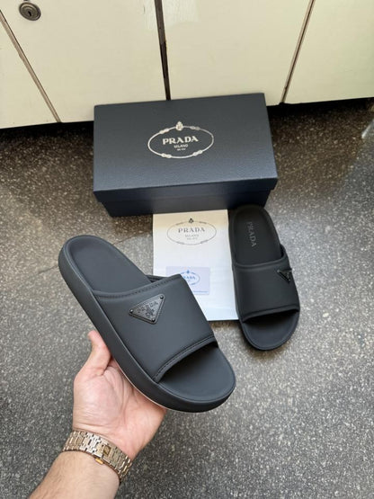 Praada stylist Mesh Black slide