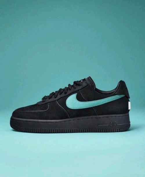 _Nik_airforce_1_low_tiffany_&_co_sneaker_black_for_men_semi_ua_with_all_accessories_