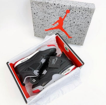Air Jordan Retro 4 Bred Reimagined semi UA quality