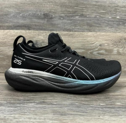 Asic sGel Nimbus 25 Platinum Black
