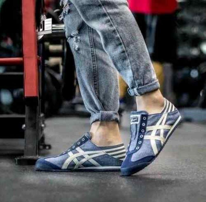 onitsukkaa tiger Slip On Paraty Blue Chambray fix