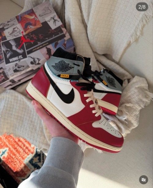 NIK.E union x air jordan 1 chicago shadow