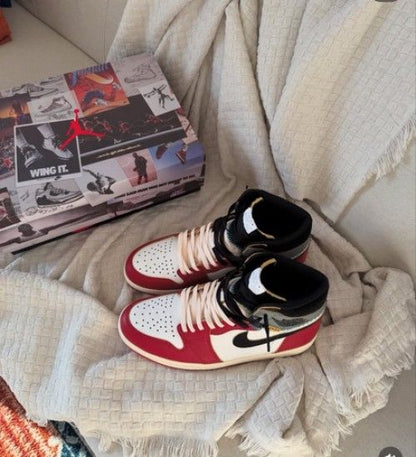 NIK.E union x air jordan 1 chicago shadow