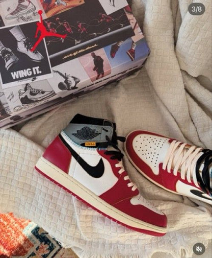NIK.E union x air jordan 1 chicago shadow