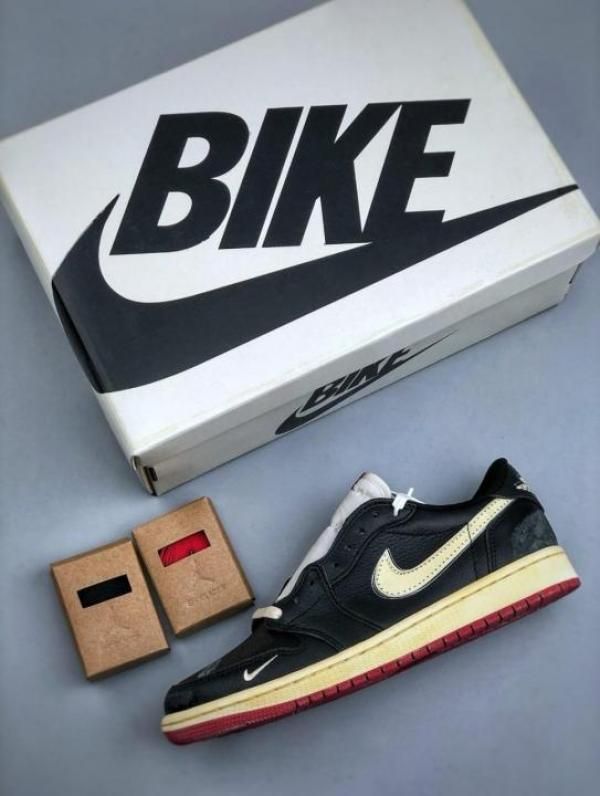 NIK_E JORDANN 1 LOW BIKE X NIGEL SYLVESTER BETTER WITH TIME SEMI UA FIX