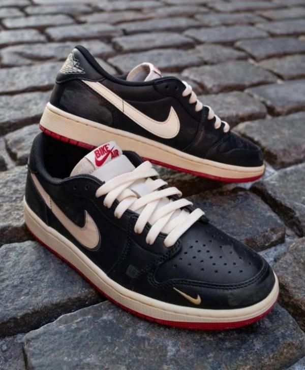 NIK_E JORDANN 1 LOW BIKE X NIGEL SYLVESTER BETTER WITH TIME SEMI UA FIX