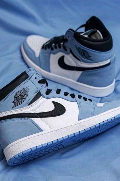 Nik Air Jordan Retro 1 High Univer Blue SEMI UA