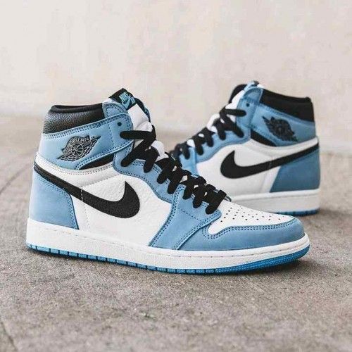 Nik Air Jordan Retro 1 High Univer Blue SEMI UA