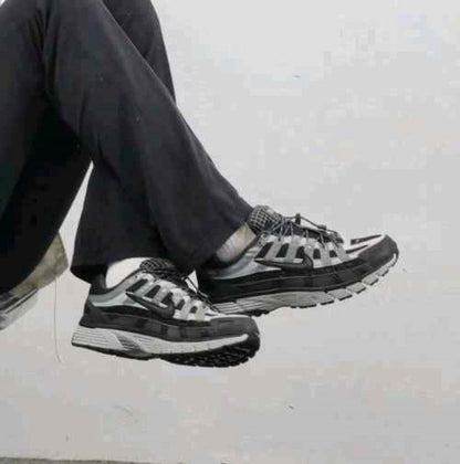 nikkee P 6000 Anthracite Smoke Grey running sneaker