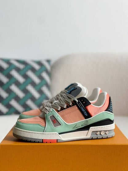 LOUISS VUITTON TRAINER MULTI ORANGE fix