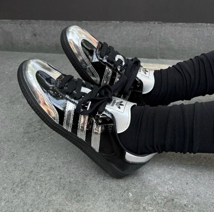 ADIDA_S SAMBA x ATMOS TUXEDO black silver