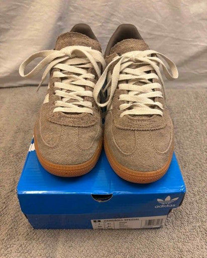 ADIIDAS SAMBA X Handball Spezial Earth StrataBROWN BEIGE SUEDE QUALITY