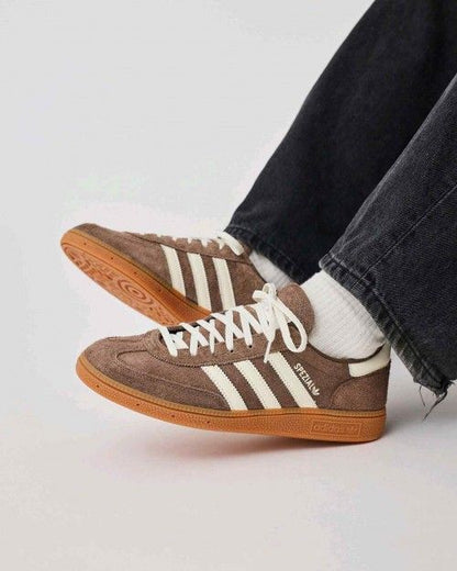 ADIIDAS SAMBA X Handball Spezial Earth StrataBROWN BEIGE SUEDE QUALITY
