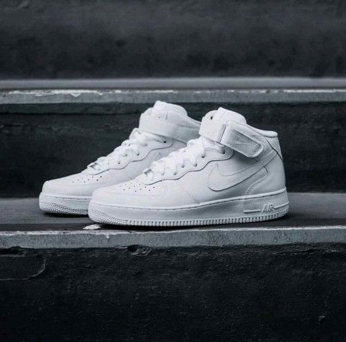 NIK AIRFORCE 1 HIGH long GENUINE LEATHER NO DUST BAG