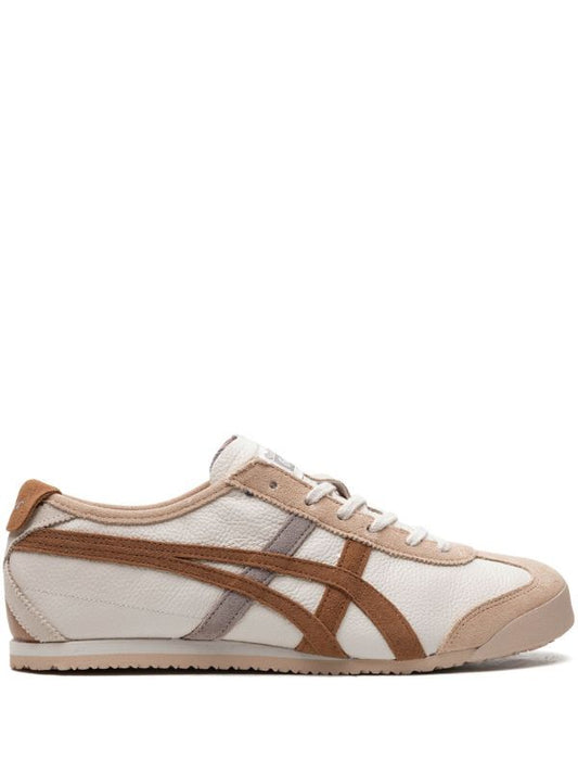 ONITSUK_A TIGER MEXICO 66 CREAM KHAKI CARBON SNEAKER