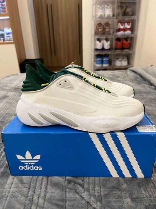 .adidas adifoam sltn white green SALE
