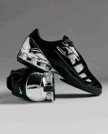 Nikkee x Maha Amsterdam Total 90 Shox Magia SP Metallic Black Silver