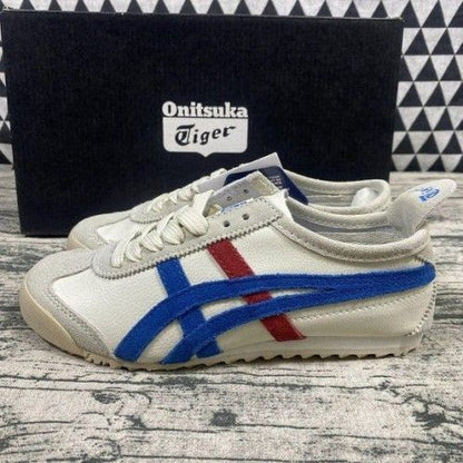 ONITSUK_A A MEXICO 66 WHITE BLUE