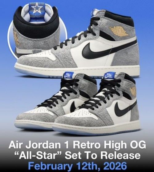 Air Jordan Retro 1 High All Star SemiUa