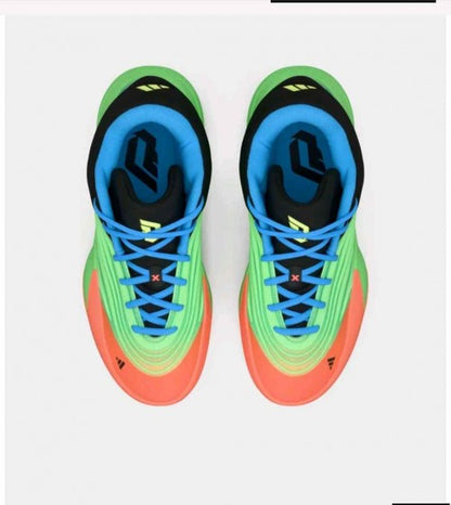 Adiddas dame x basketball green
