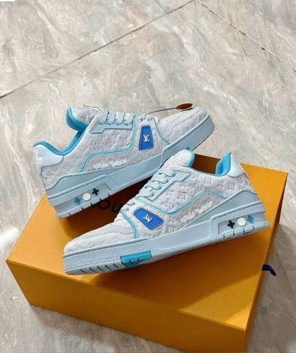 Loui s Vuitton Trainer x Tyler the creator Sky Blue Semi Ua