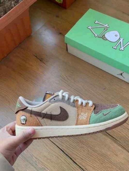 Zion Williomson x Air Jordan 1 Low voodoo OG Box