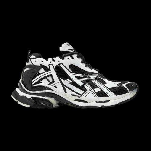 BALENCIAGA RUNNER 4 BLACK WHITE