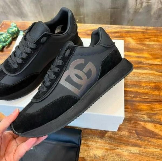 D&G CUSHIONED LEATHER BLACK