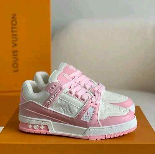 louiss vuittoon TrainerPink Rose