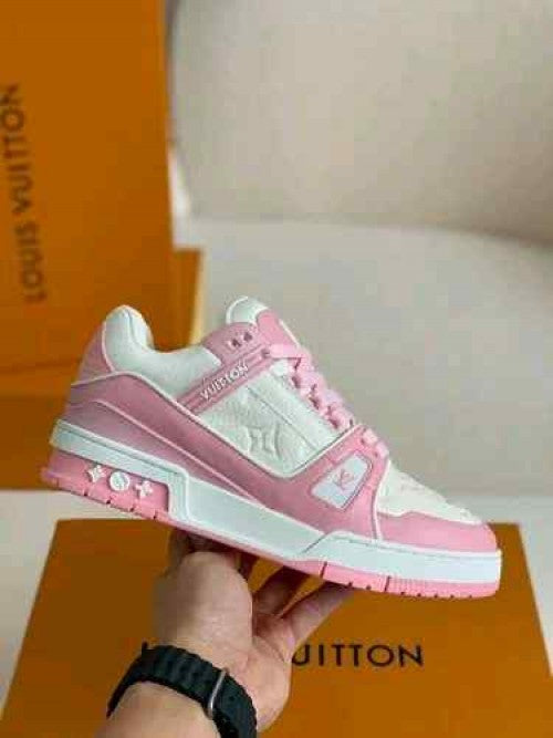 louiss vuittoon TrainerPink Rose