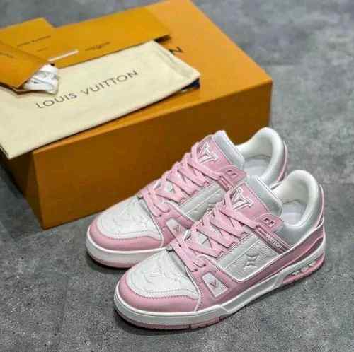louiss vuittoon TrainerPink Rose