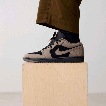 Air Jordan 1 Low SE Olive Grey Black