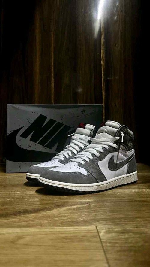 AIR JORDAN RETRO 1 WASHED GREY
