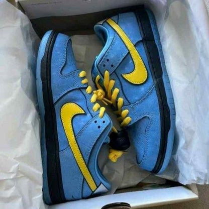 Nik.e Sb Dunk Low X Powerpuff Bubble