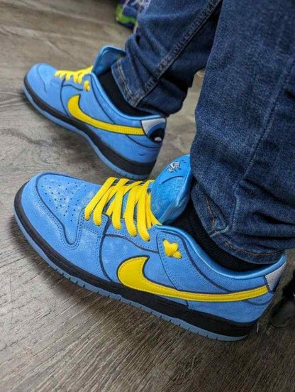 Nik.e Sb Dunk Low X Powerpuff Bubble