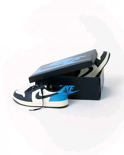AIR JORDAN RETRO 1 LOW OBSIDIAN LOW