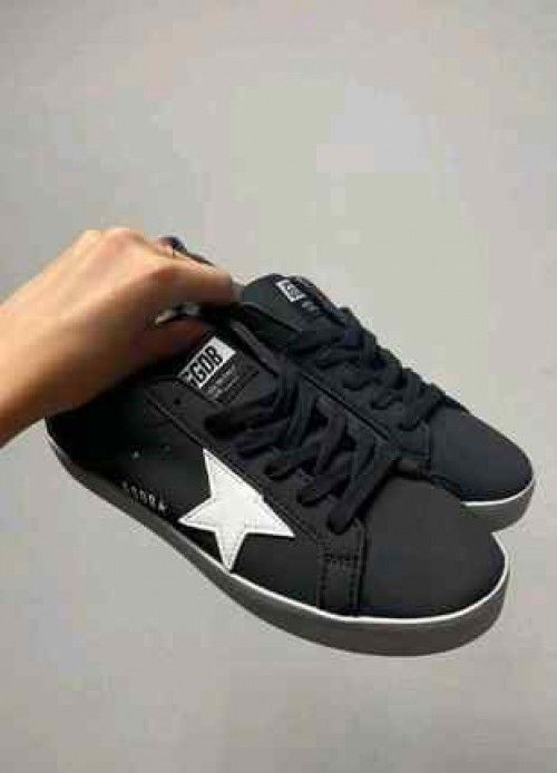 GOLDEN GOOSE SUPERSTAR BLACK WHITE