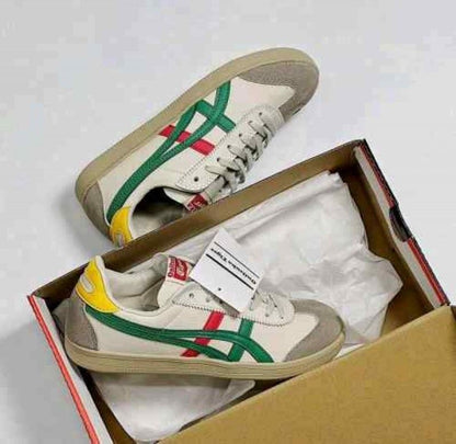 Onitssukaa tiger tokuten Beige Red Green