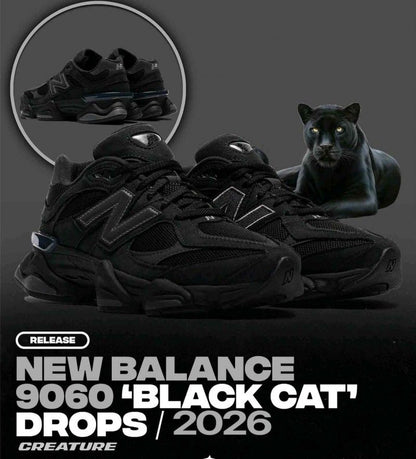 Neww balancee 9060 Black Cat