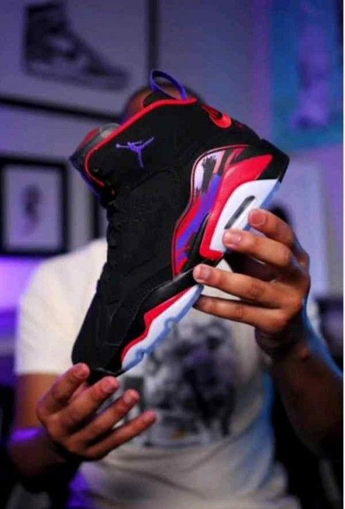 NIK.E JORDAN MVP 678 RAPTORS BLACK