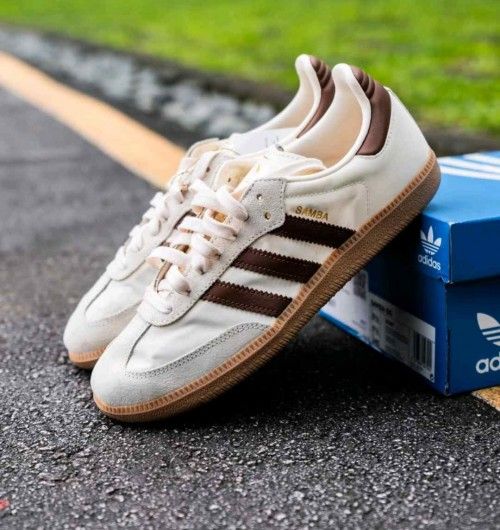 ADDIDAS SAMBA WHITE MARRON