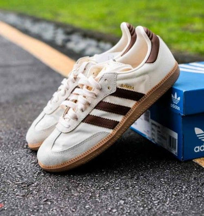 ADDIDAS SAMBA WHITE MARRON